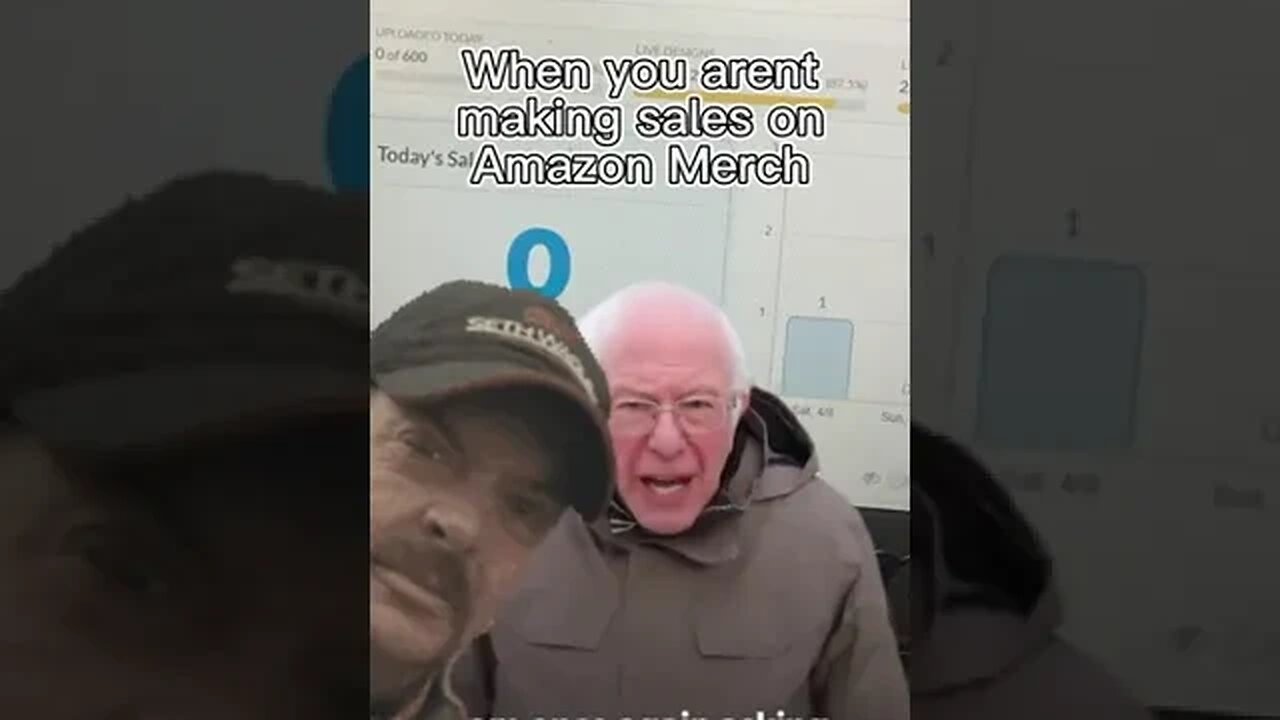 When You Aren't Making Sales on Amazon Merch on Demand POD Shirt Seller Life #funny #meme #shorts