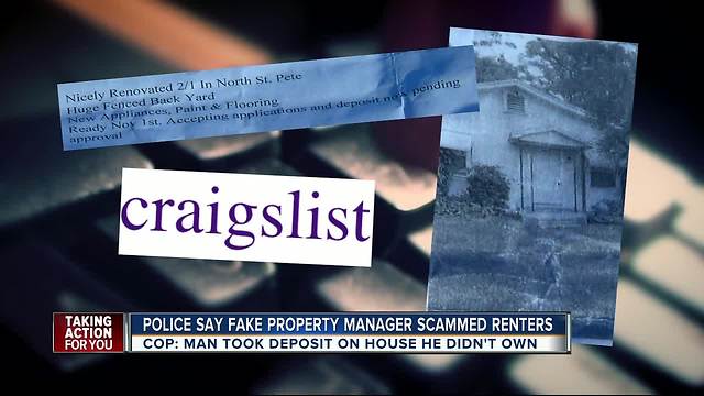 Police: multiple victims lose rental deposits in Craigslist housing scam