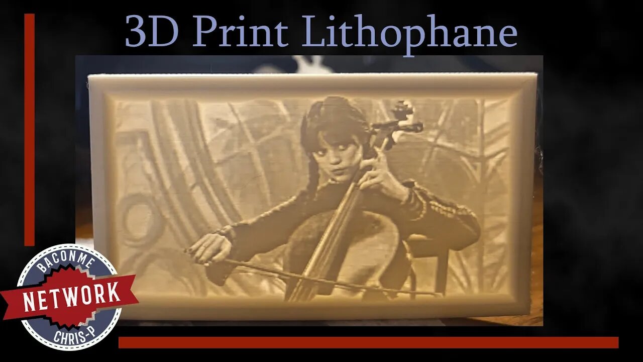 ChrisP 3D Print Lithophane