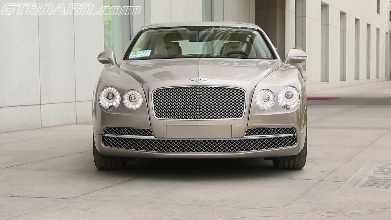 LUXURY interior of Bentley Flying Spur W12, BEST in the WORLD? Details and hand made manufacturing
