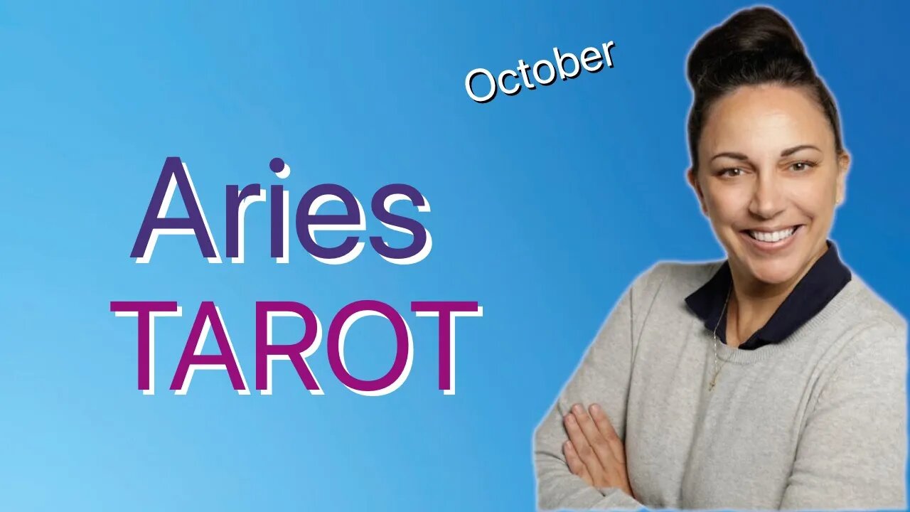 ARIES OCTOBER 2023 TAROT ♈️ #tarot #aries #oracle