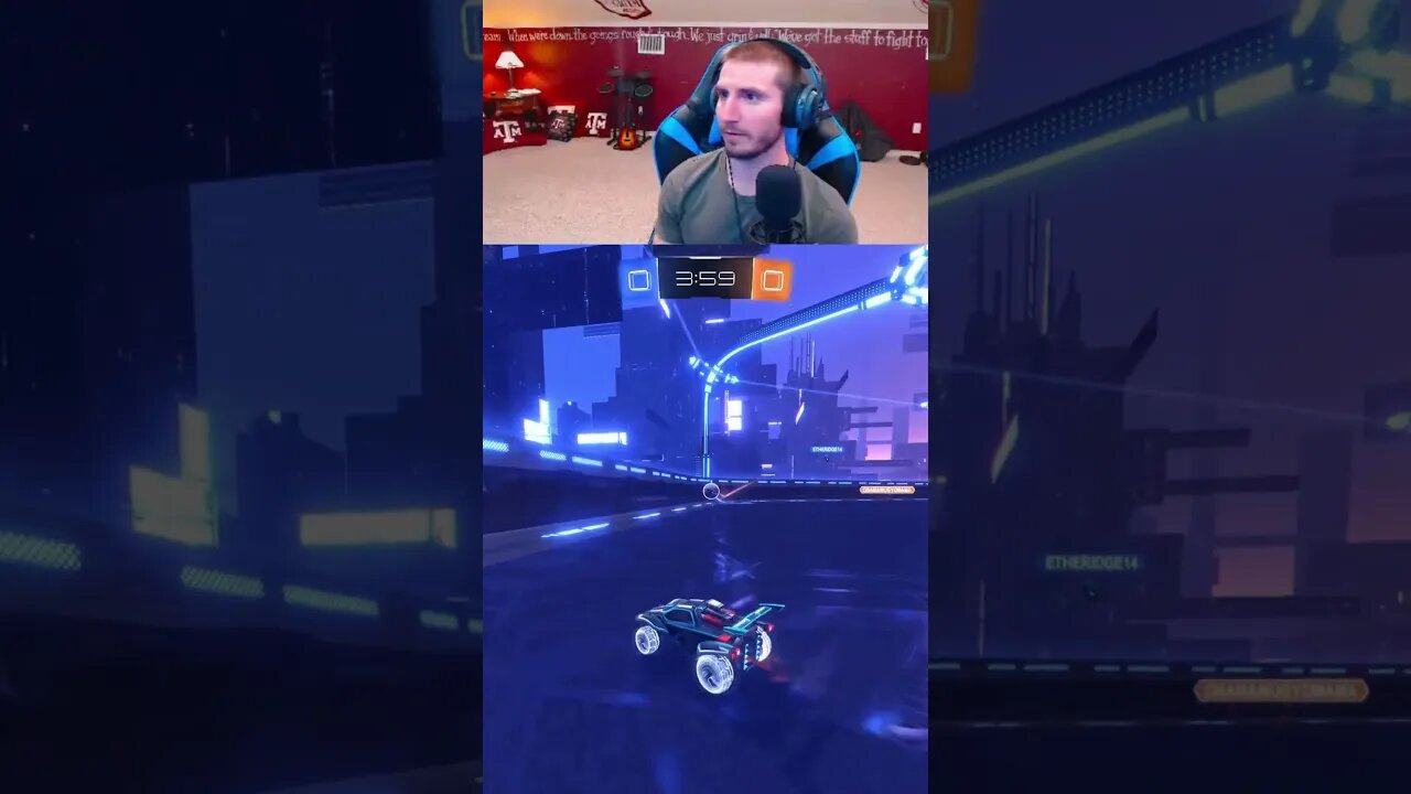 No Luck, All Skill #shorts #Twitch #streamer #twitchstreamers #ppoo92 #rocketleague #old #bald