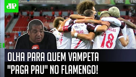 "Gente, esse cara do Flamengo JOGA FÁCIL, SOLTO!" Vampeta DÁ AULA e EXALTA titular do Mengão!