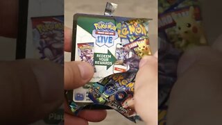 #SHORTS Unboxing a Random Pack of Pokemon Cards 180