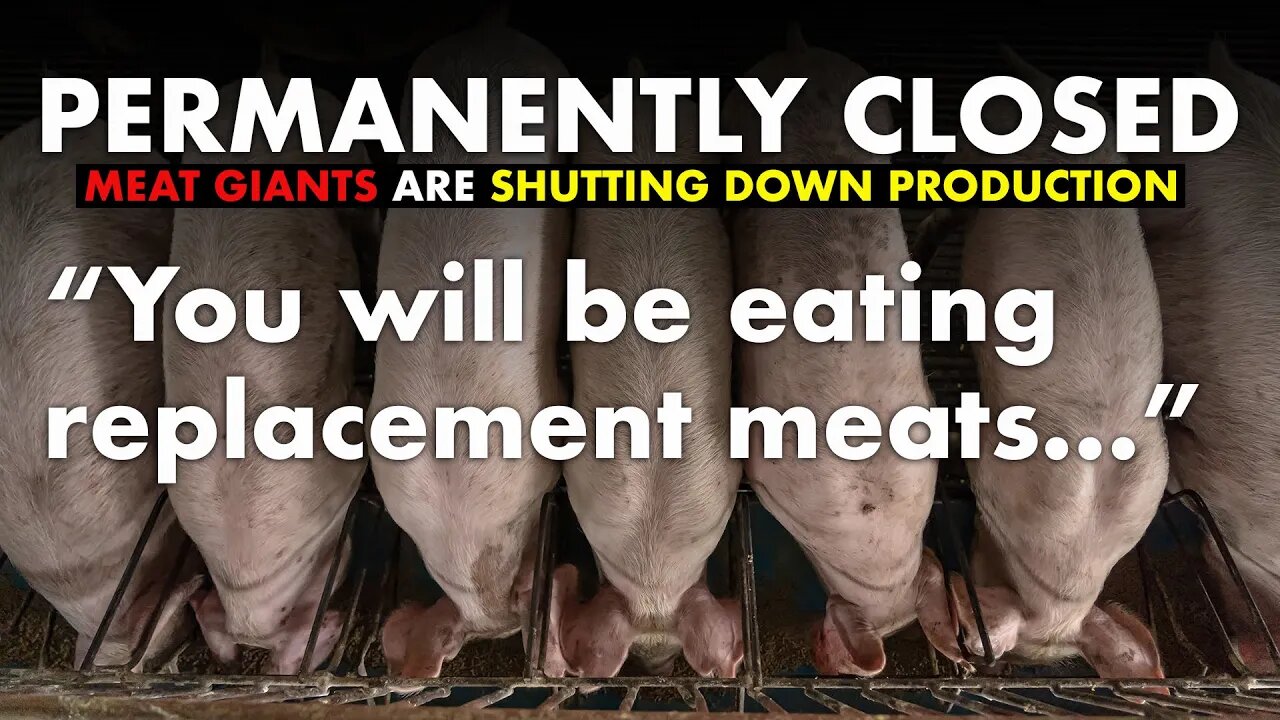 MEAT GIANTS are shutting down production... WHY?