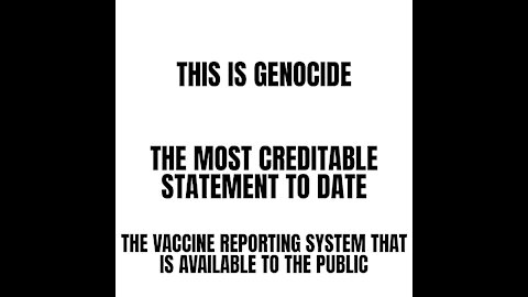 This Is Undeniable Proof The Vaccine Is Killing More People Than The Flu 2.0 Virus