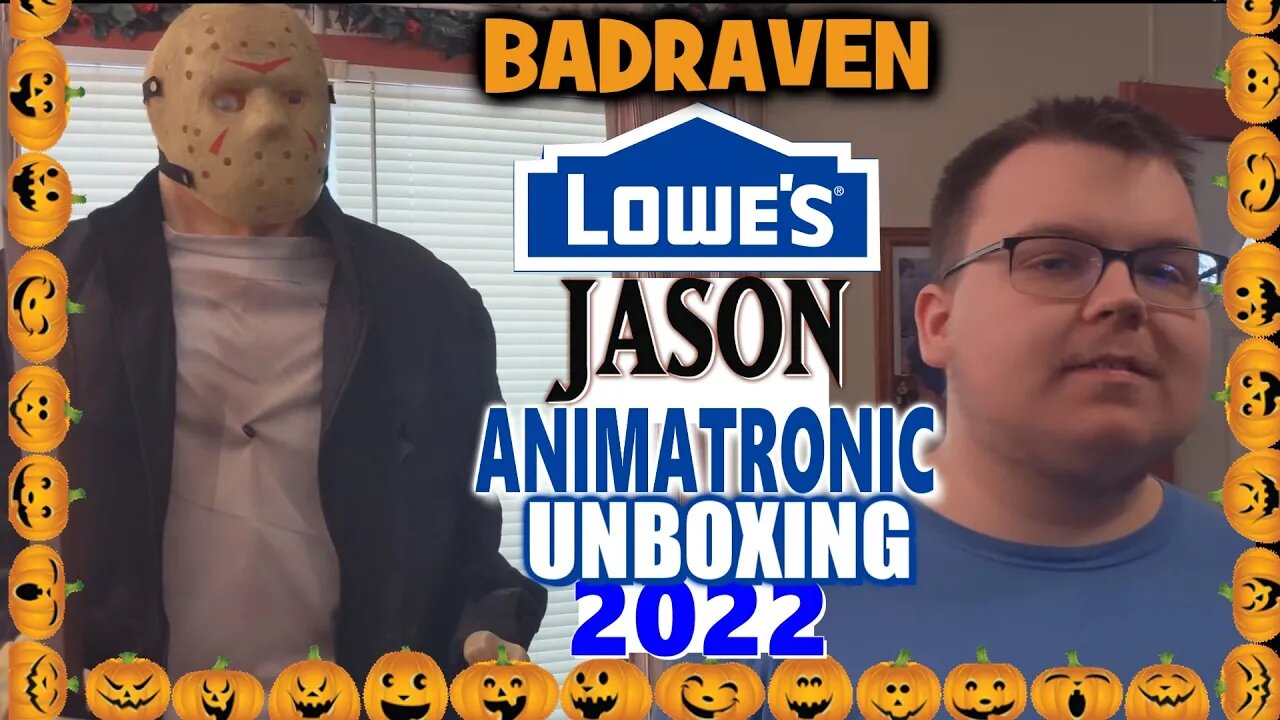 Lowes Gemmy Jason Animatronic 2022 Unboxing