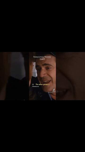 They always put it in the movies.. Conspiracy Theory 1997