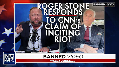 EXCLUSIVE: Roger Stone Responds to CNN's Baseless Claim of Inciting Capitol Riot