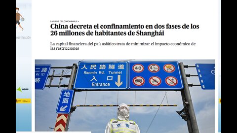 El extraño confinamiento de Shangai: sin víctimas ni enfermos