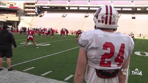 Badgers football media day