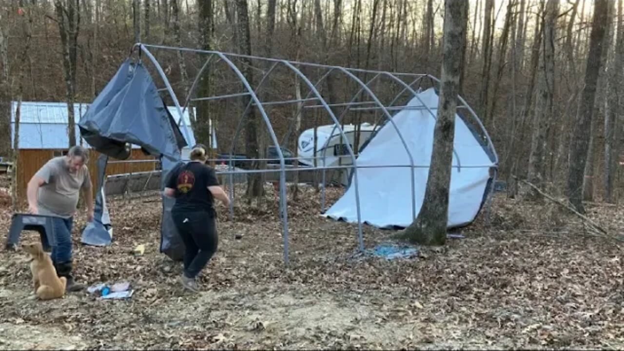 ShelterLogic Storage Shelter