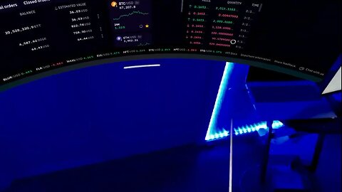 Trading #Crypto in VR