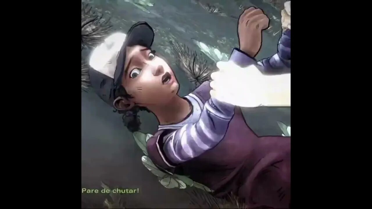 Clementine ESCAPA de SEQUESTRADOR !! | Telltale's The Walking Dead #Shorts