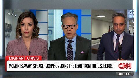 Tapper presses House Speaker Mike Johnson on border policy