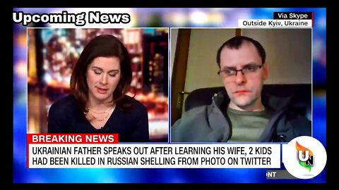 CNN Host Is Brought To Tears on Air as Ukrainian Man Recounts the Death of His Whole Family by Rus..