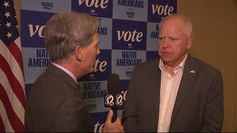 Tim Walz Has No Answer When Told Voters Say Biden/Harris Economy Stinks