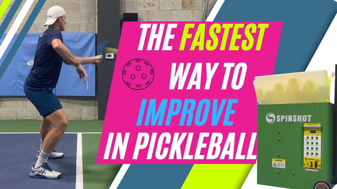 Improve Your Pickleball Game FAST, My Top 5 Best Ball Machine Drills with Pro Player John Cincola