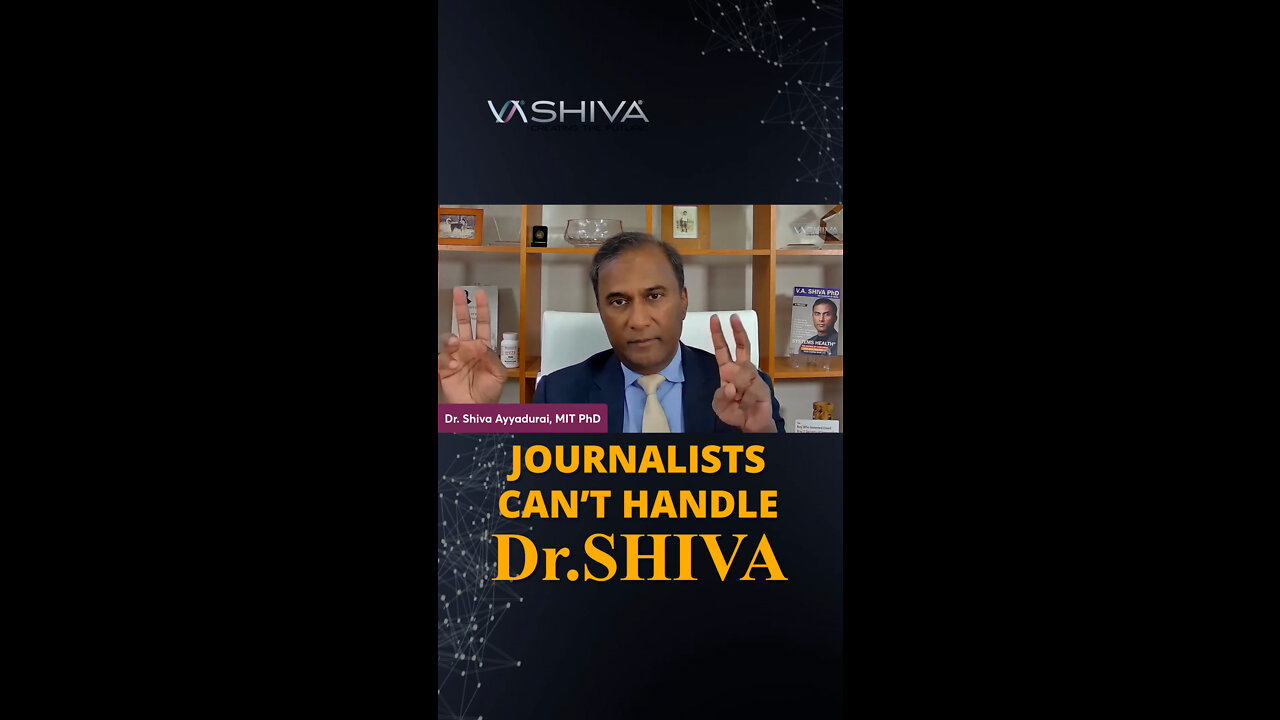 Journalists Can't Handle Dr. Shiva
