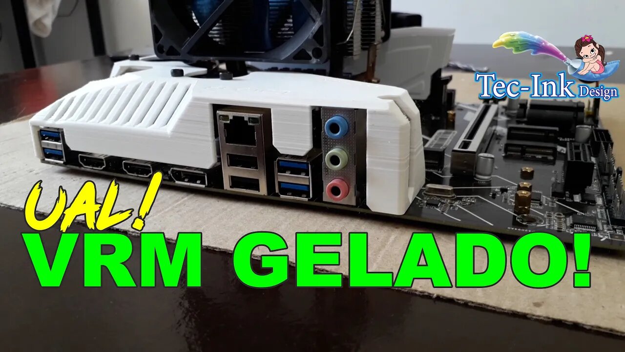 Interposer C/ VRM Quente Nunca Mais! Novo Sistema De Dissipação Ativa P/ i7 11800h E i9 11900h