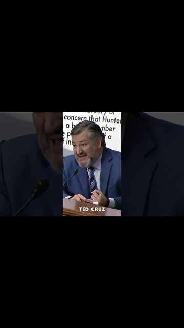 Ted Cruz, Questions How Hunter Biden Was Able To Land A Job On The Board Of Burisma