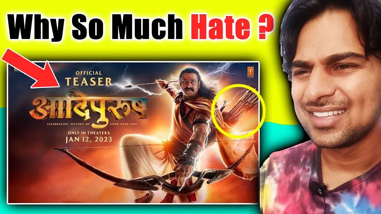 STOP Hating Adipurush Movie Teaser Reaction