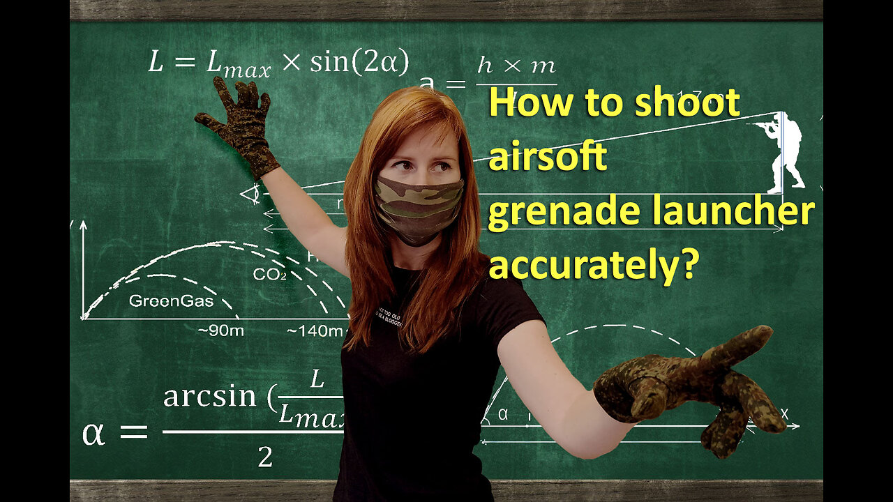 Red Sonja Airsoft: How to shoot airsoft grenade launcher accurately