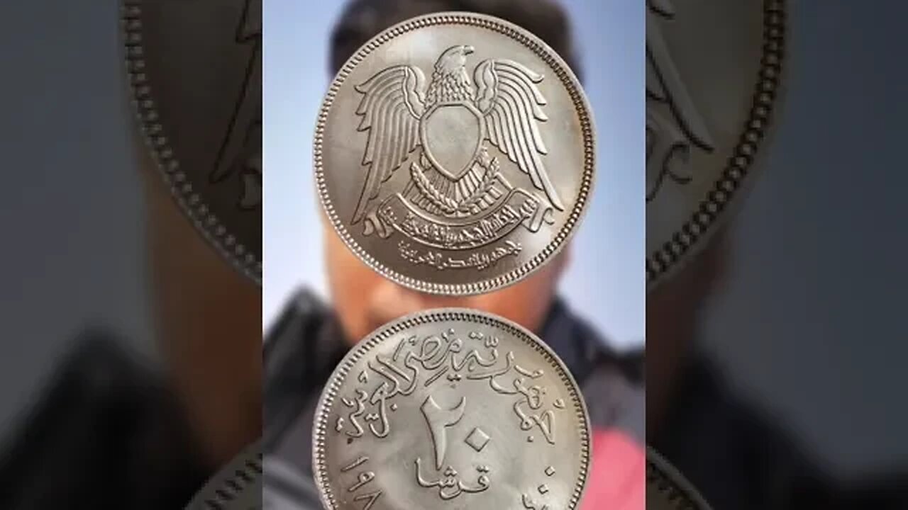 EGYPT 20 PIASTRES 1980. #shorts #viral #coinnotesz