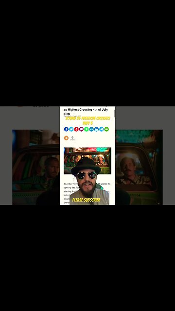 Indy 5 Gets EMBARRASSED By Sound Of Freedom #shorts