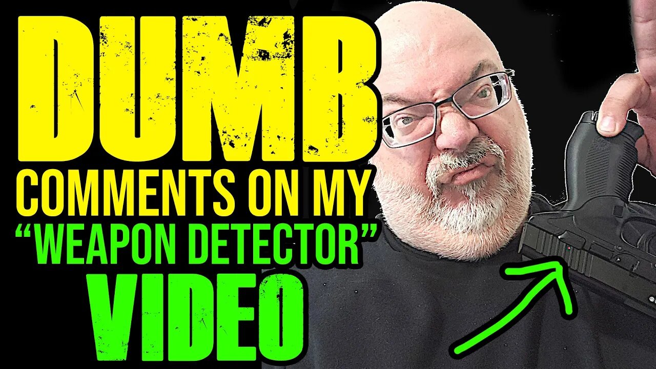 Dumb Comments On My Viral "Weapon Detector" Video