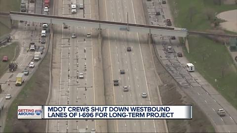 Everything you need to know about the WB I-696 closure in Macomb Co.