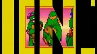 tmnt turtles in time arcade intro