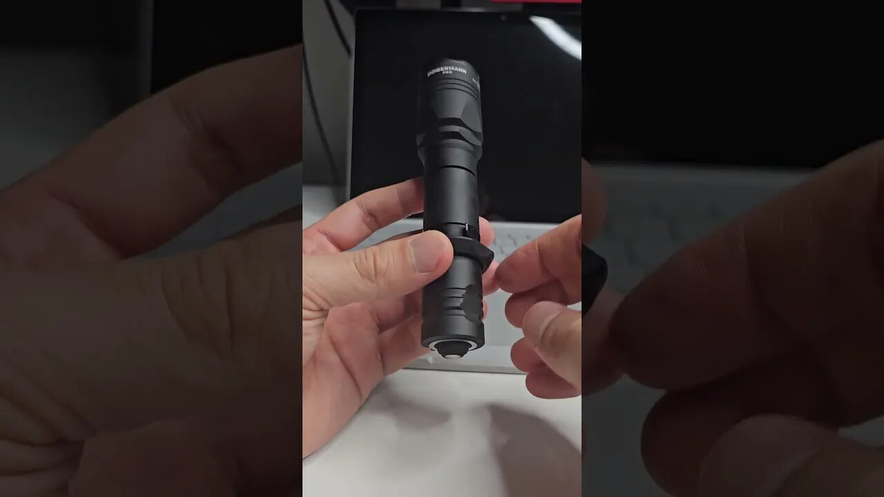 Armytek Doberman Pro Preview: Most Unique Tactical Flashlight? #shorts