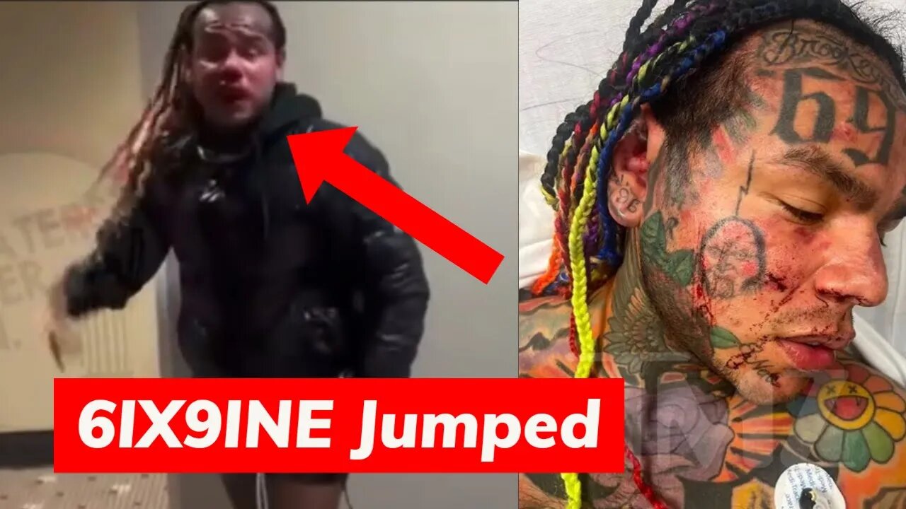 TEKASHI 6IX9INE Jumped at the Gym