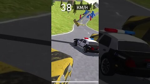 Police Car Obstacle Course Compilation! #beamngdrive #police #drivingexperience #automobile