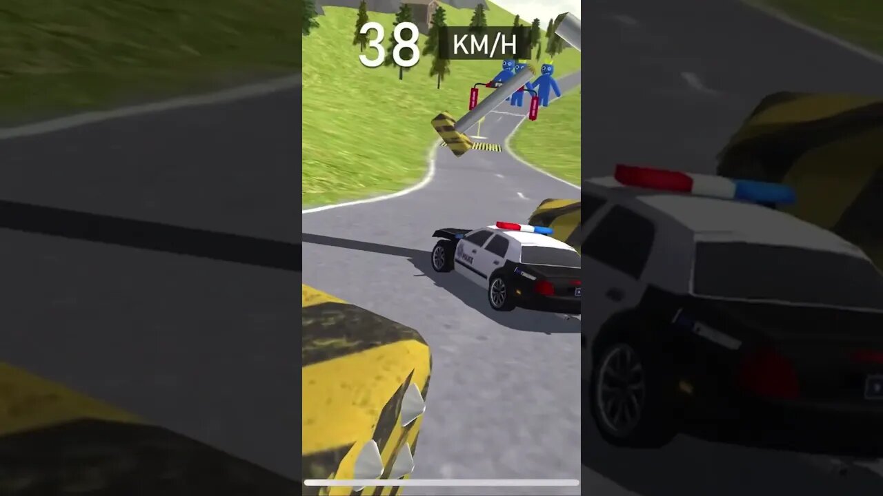 Police Car Obstacle Course Compilation! #beamngdrive #police #drivingexperience #automobile
