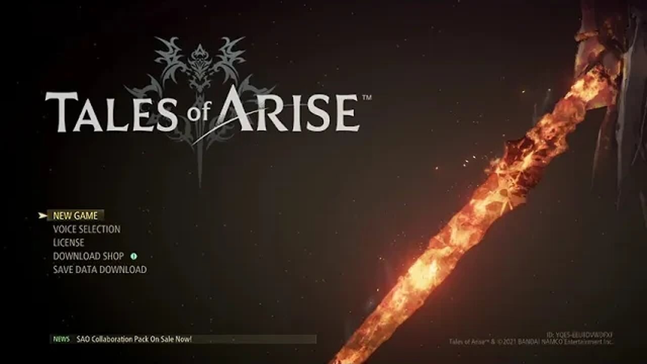 Tales of Arise Day 1. No Mic. Not feeling up For It.