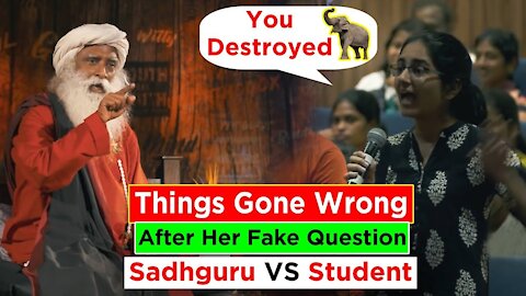 Things Went Horribly Wrong When She Accused Sadhguru On Fake Propaganda || Sadhguru Talking