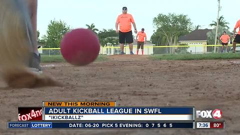 Adult kickball league comes to Southwest Florida