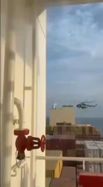 Iran's Revolutionary Guards seized Israel-linked ship MSC ARIES, purported video footage shows