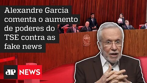 Alexandre Garcia: “TSE deveria, idealmente, ser um tribunal administrativo para as eleições”