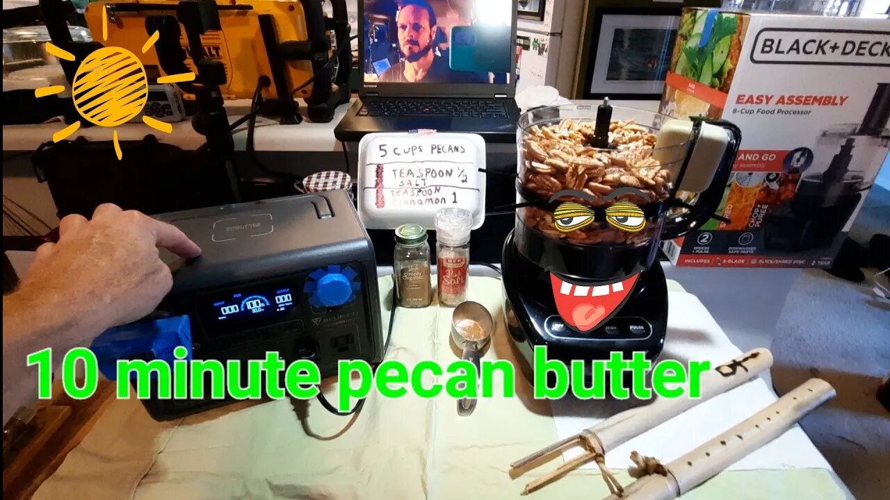 The Best 10 minute pecan butter 👍🍟📺👀🧂