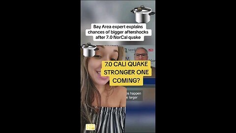 Tell me we are cooked without telling me we are cooked 7.0 EARTHQUAKE IN CALIFORNIA #california