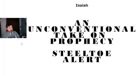 An Unconventional Look At Prophecy: A Rebellious Heart (Isaiah 1-4)