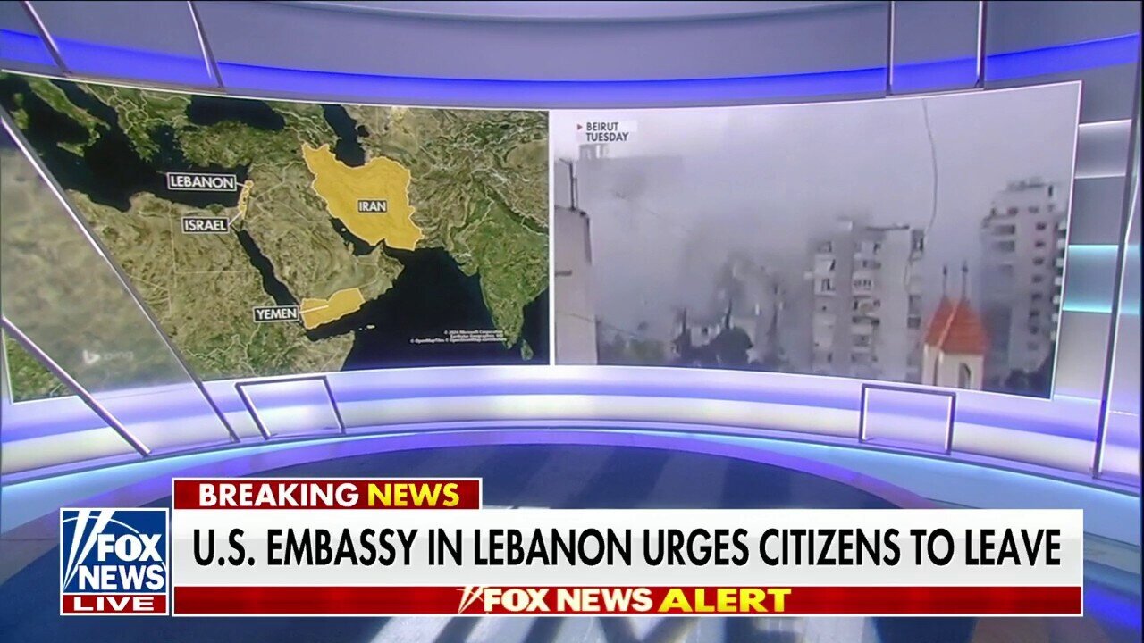 U.S. Embassy In Lebanon Urges Citizens To Leave The Country