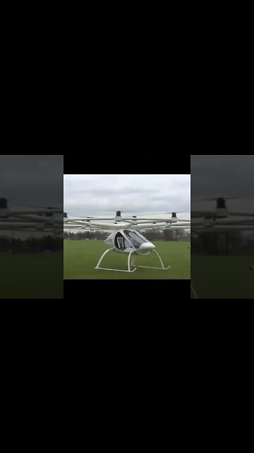 Crazy Volocopter Electric Taxi Levitation #Flying