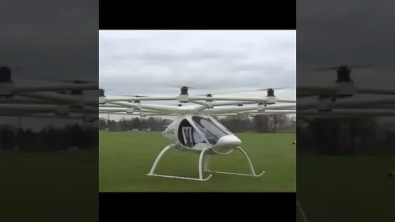 Crazy Volocopter Electric Taxi Levitation #Flying