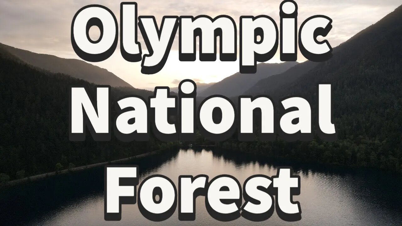 Olympic National Forest 5 Day Camping Trip DJI Drone Footage Galore