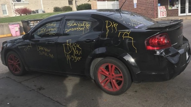 Man Vandalizes His Car With Racist Slurs — Guess What, No Charges!