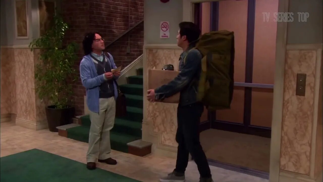 The Big Bang Theory - "Run away dude!!" #shorts #tbbt #ytshorts #sitcom